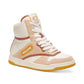 Women's C Puffy Lace Up High Top Sneakers