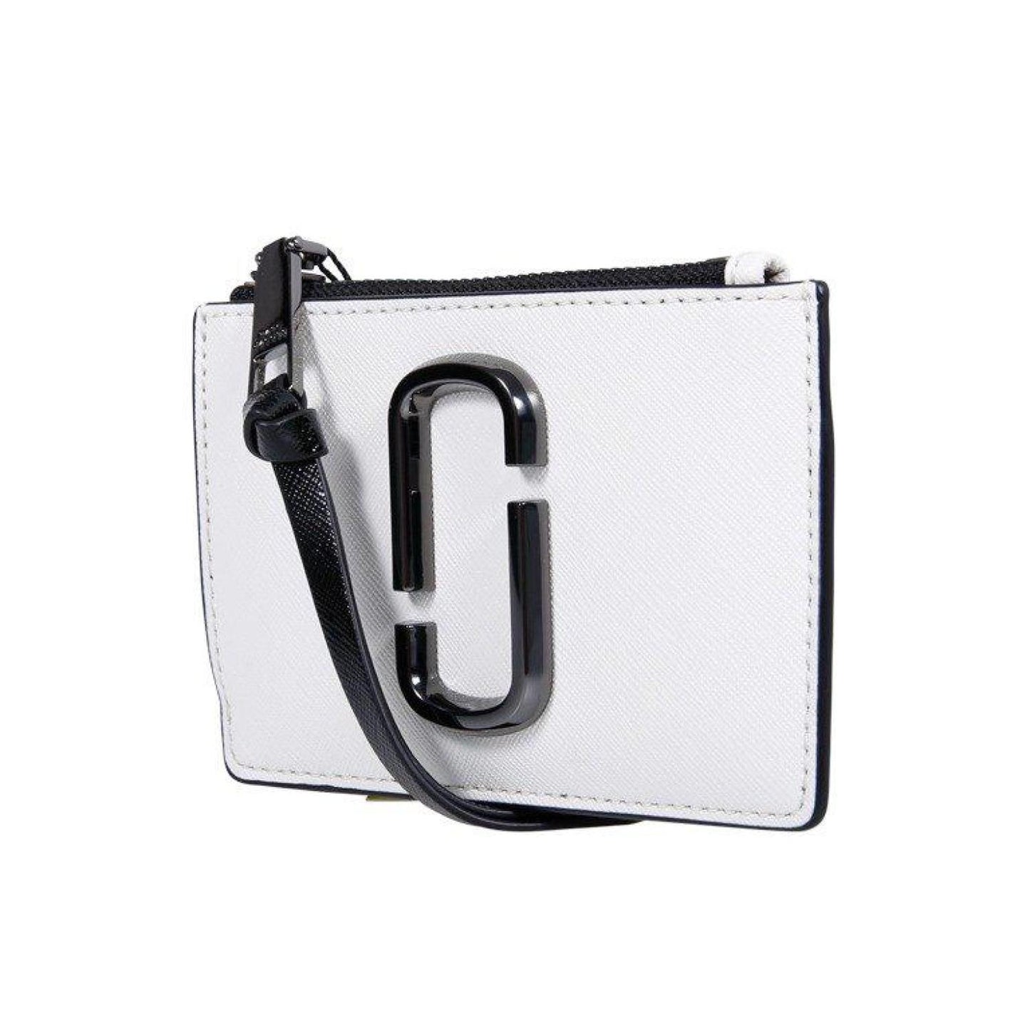 Marc Jacobs Logo Plaque Zip-Up Cardholder