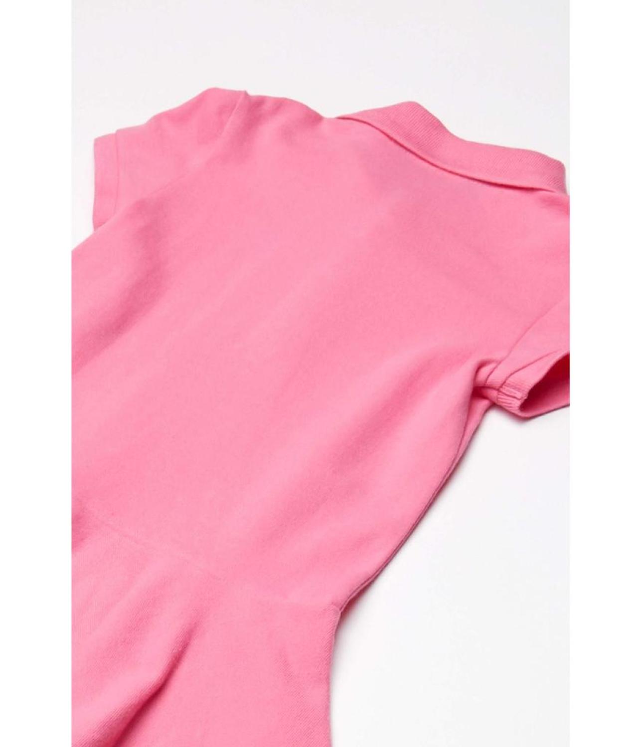 Short Sleeve Polo Dress (Little Kids)