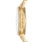 Women's Sofie Three-Hand Gold-Tone Stainless Steel Watch 36mm