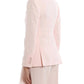 Adele Cotton Blazer In Pink