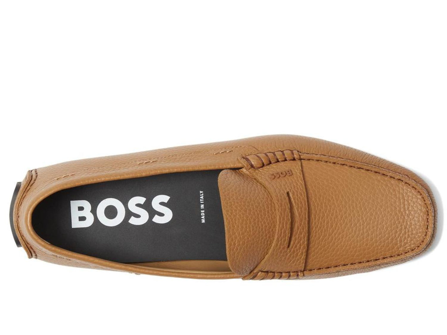 Driver Grain Leather Moccasins