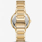 Addyson Gold-Tone Logo Watch