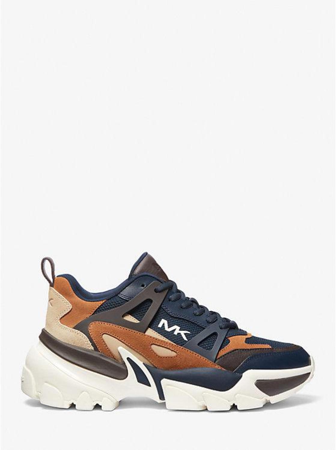 Nick Suede and Mesh Trainer