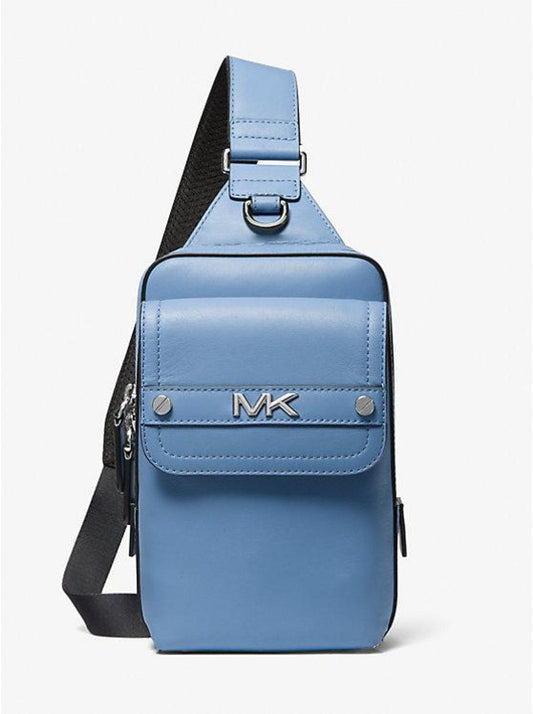 Varick Medium Leather Sling Pack