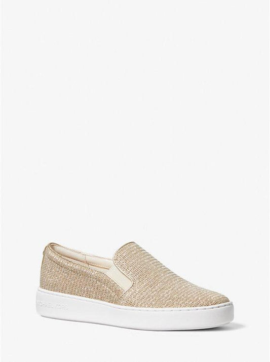 Keaton Glitter Chain Mesh Slip-On Sneaker