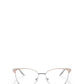Michael Kors Eyewear Semi-Square Frame Glasses