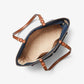 Jet Set Medium Pebbled Leather Pocket Tote Bag
