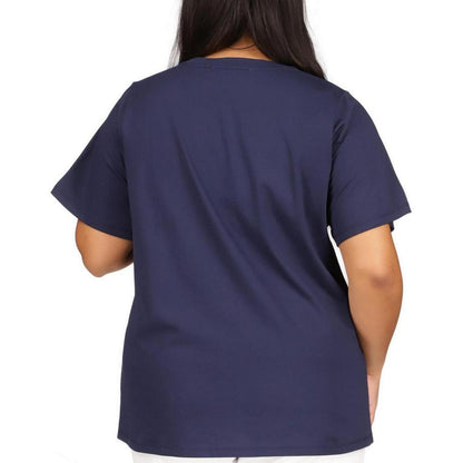 Plus Womens Logo Crewneck T-Shirt