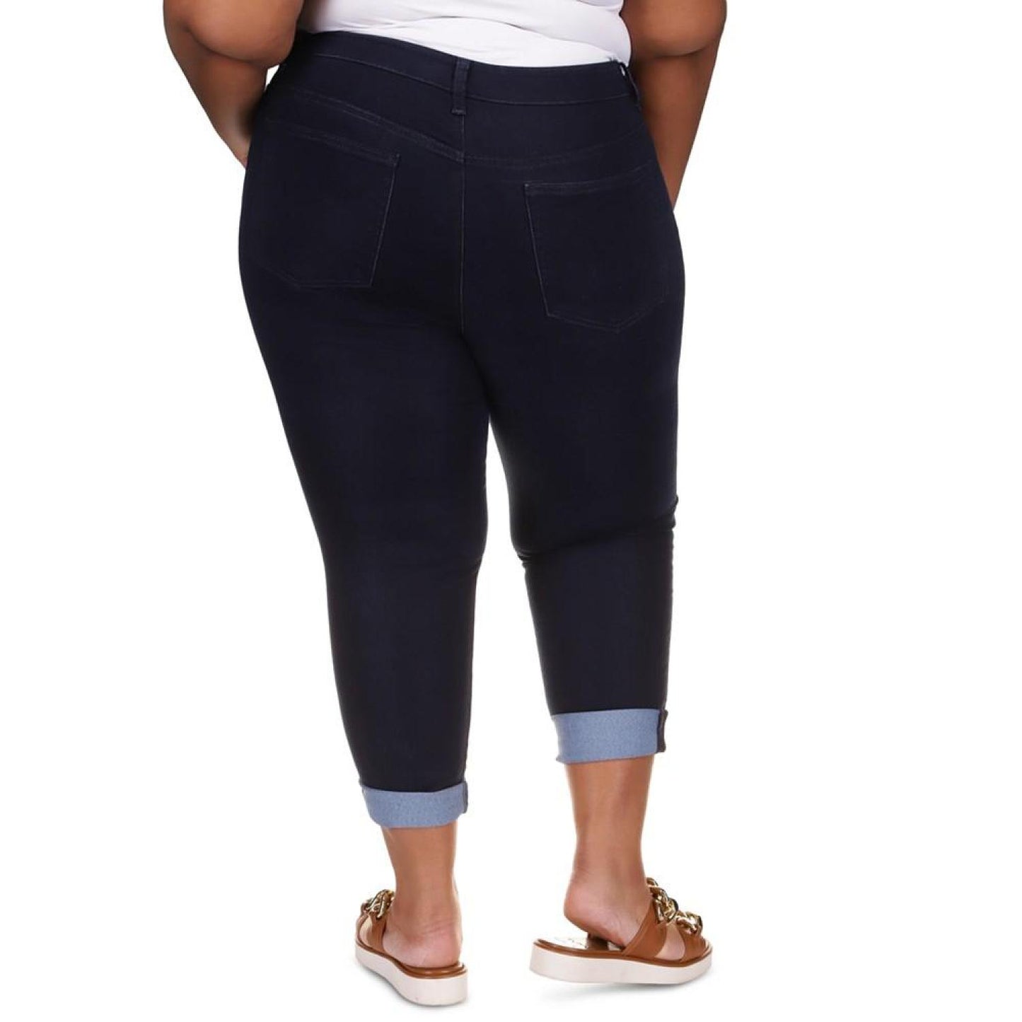 Plus Size High-Rise Skinny Jeans