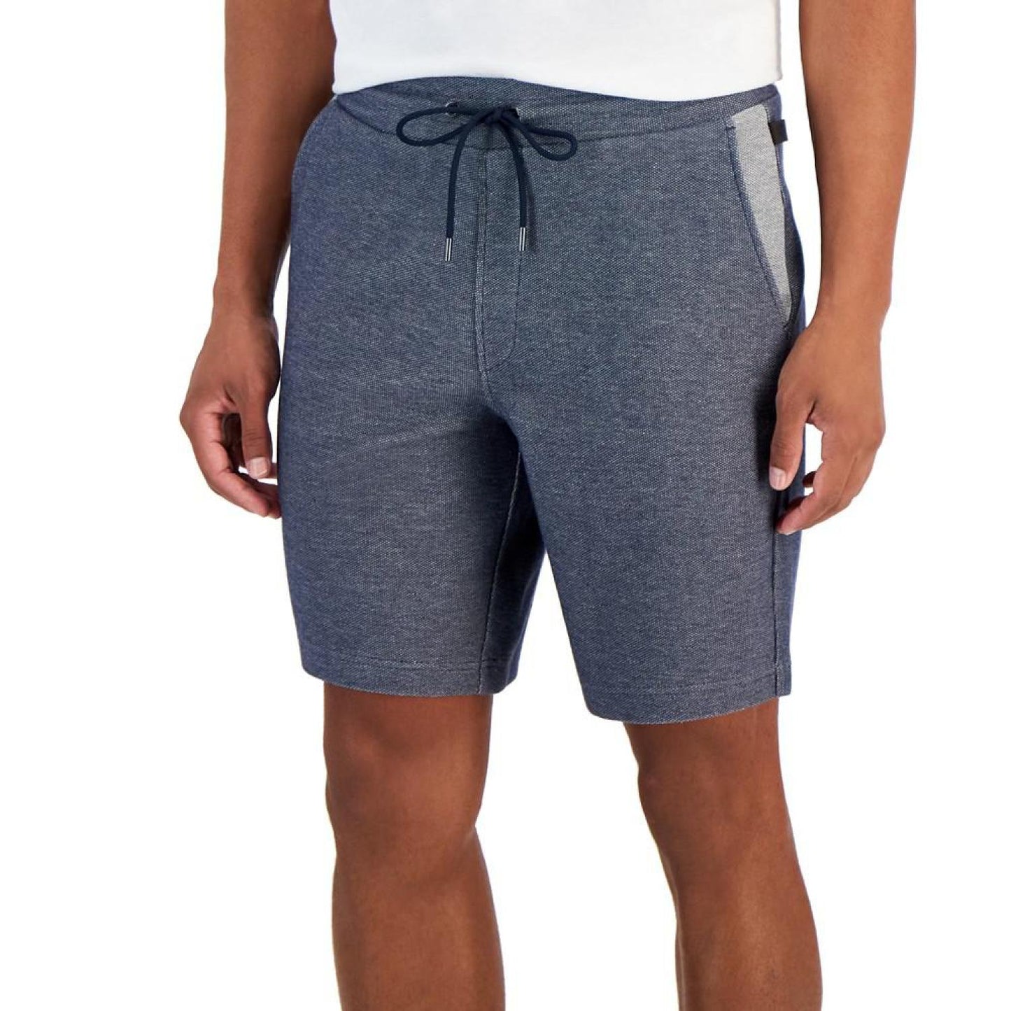 Men's Comfort-Fit Double-Knit Piqué Drawstring Shorts
