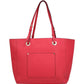 Michael Kors Walsh Large Tote Bag in Red Saffiano Leather