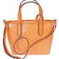 Michael Michael Kors All-Over Logo Printed Small Tote Bag
