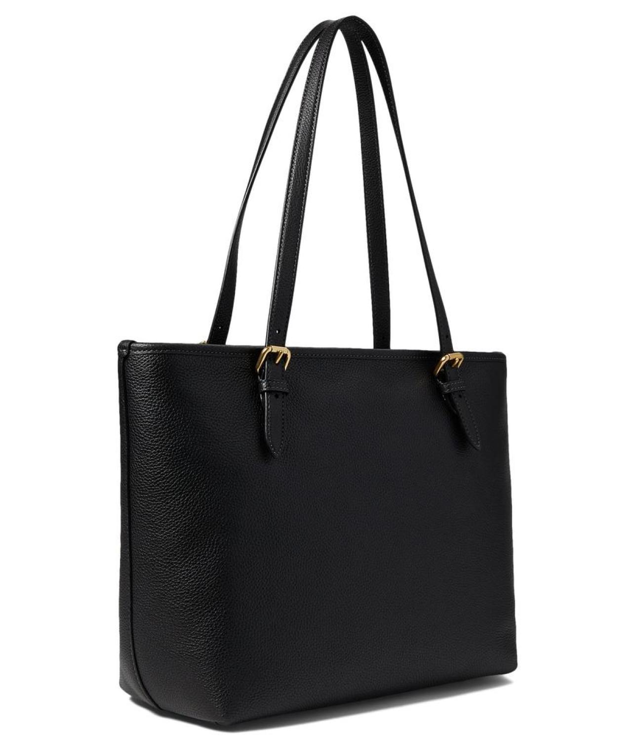Polished Pebble Leather Taylor Tote