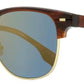 Hugo Boss Men's Browline Sunglasses B1381S T5UK1 Gold/Brown Horn 50mm