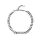 Quilted Signature Link Necklace