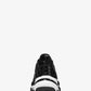 Nick Snake Embossed Leather Trainer