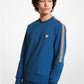 Logo Tape Cotton Blend Sweatshirt