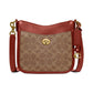 Coated Canvas Signature Chaise Crossbody 19