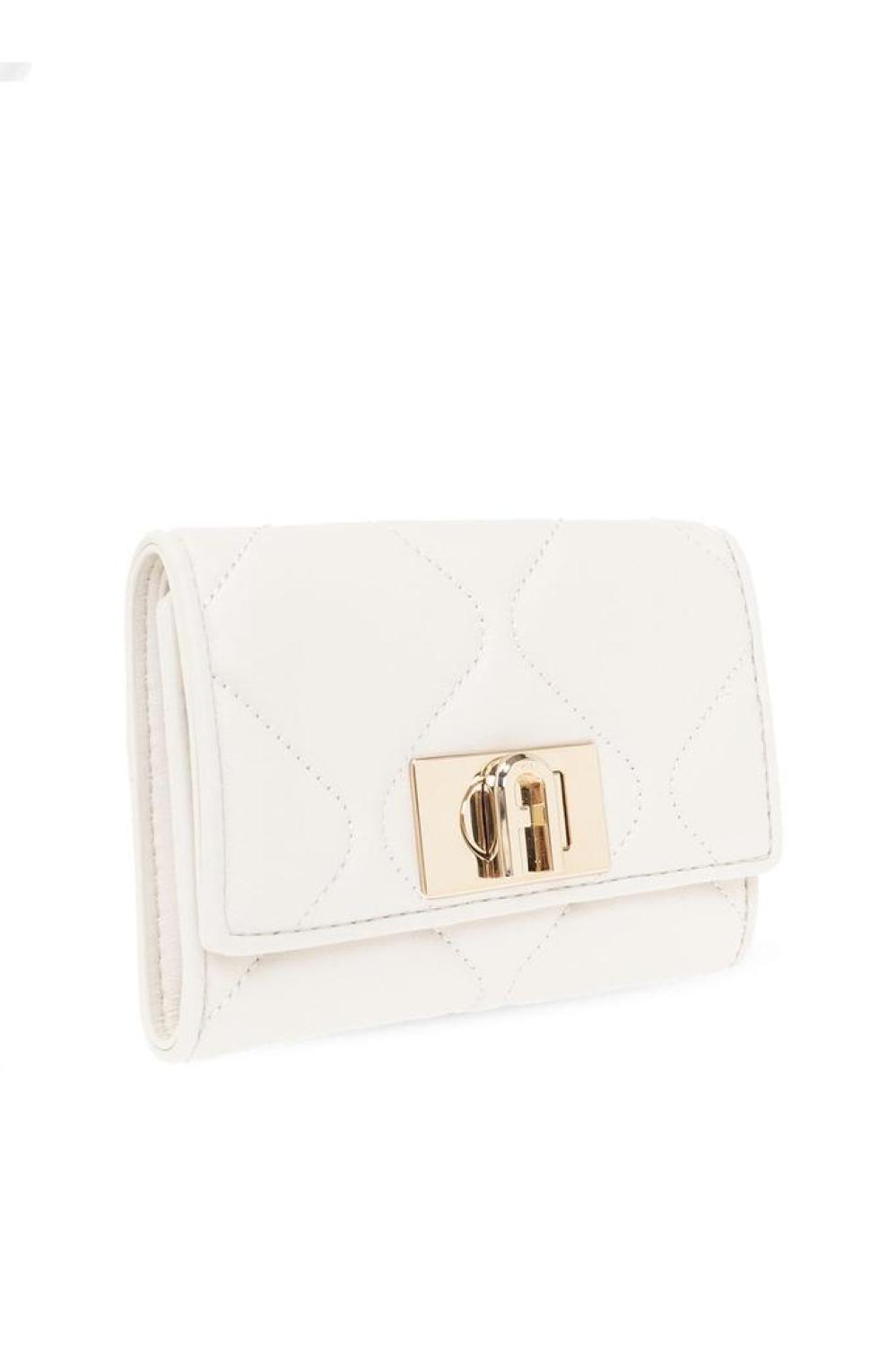 Furla 1927 Quilted Tri-Fold Wallet