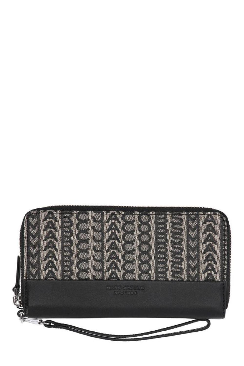 Marc Jacobs The Monogram Zip-Up Continental Wallet
