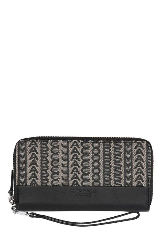 Marc Jacobs The Monogram Zip-Up Continental Wallet