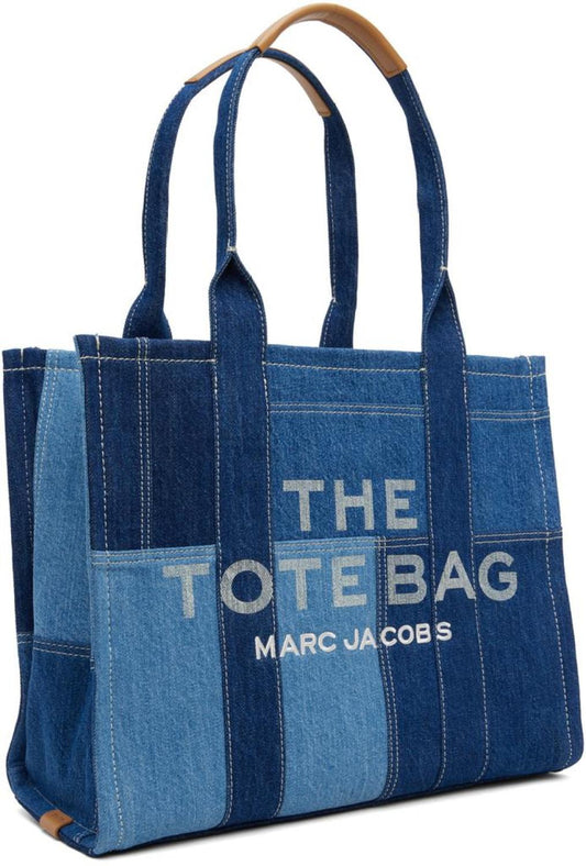 Blue 'The Denim Large' Tote