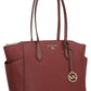 Michael Kors Collection Marilyn Logo Plaque Tote Bag
