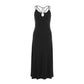 Michael Michael Kors Logo Plaque Cut-Out Midi Dress