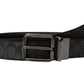 Wide Harness Signature Reversible Belt