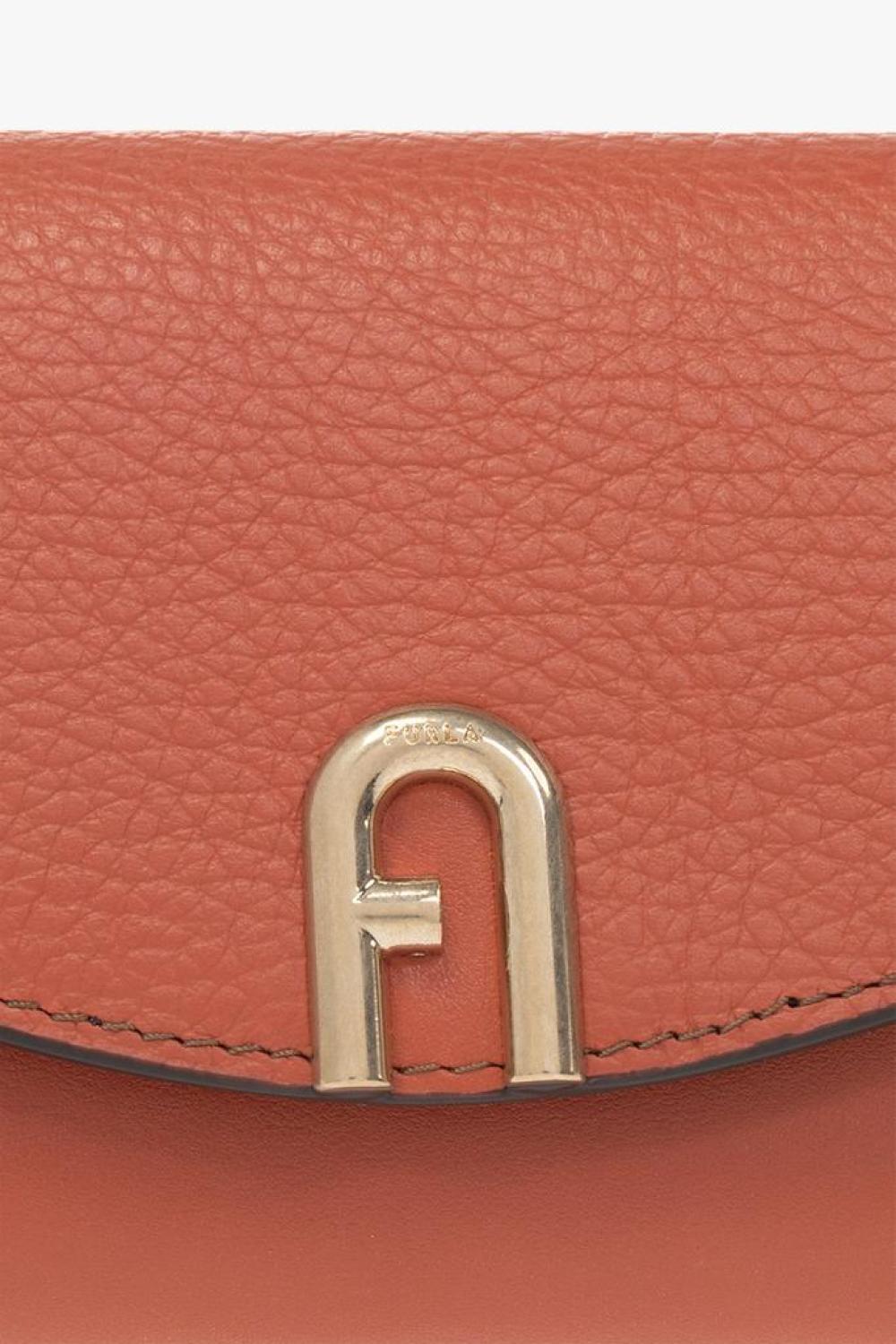 Furla Logo Plaque Zip Detailed Wallet