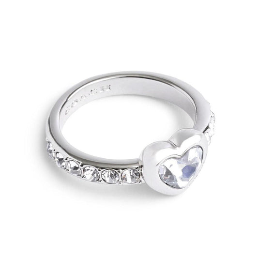 Faux Stone Heart Cocktail Ring