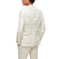 Men's Checked Slim-Fit Jacket