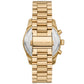 Women's Lexington Lux Quartz Chronograph Gold-Tone Stainless Steel Watch 38mm