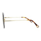 YSE Square-Frame Metal Sunglasses