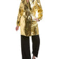 Michael Kors Collection Metallic Leather Trench Coat