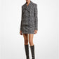 Glen Plaid Stretch Wool Jacket