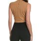Michael Kors Collection Turtleneck Cashmere-Blend Bodysuit