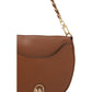 Michael Michael Kors Logo Plaque Zip-Up Shoulder Bag