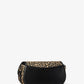 Mila Small Leopard Print Calf Hair Shoulder Bag