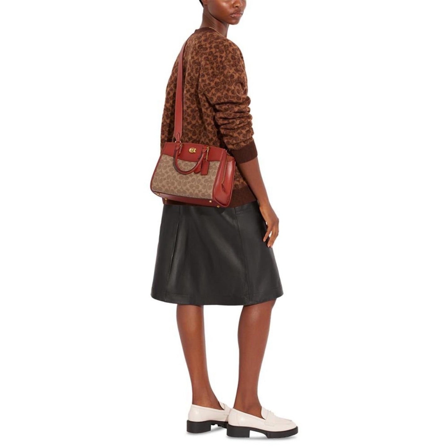 Brooke Carryall 28 in Signature Canvas Crossbody Bag