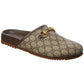 Gucci Horsebit GG Supreme Canvas & Leather Slipper