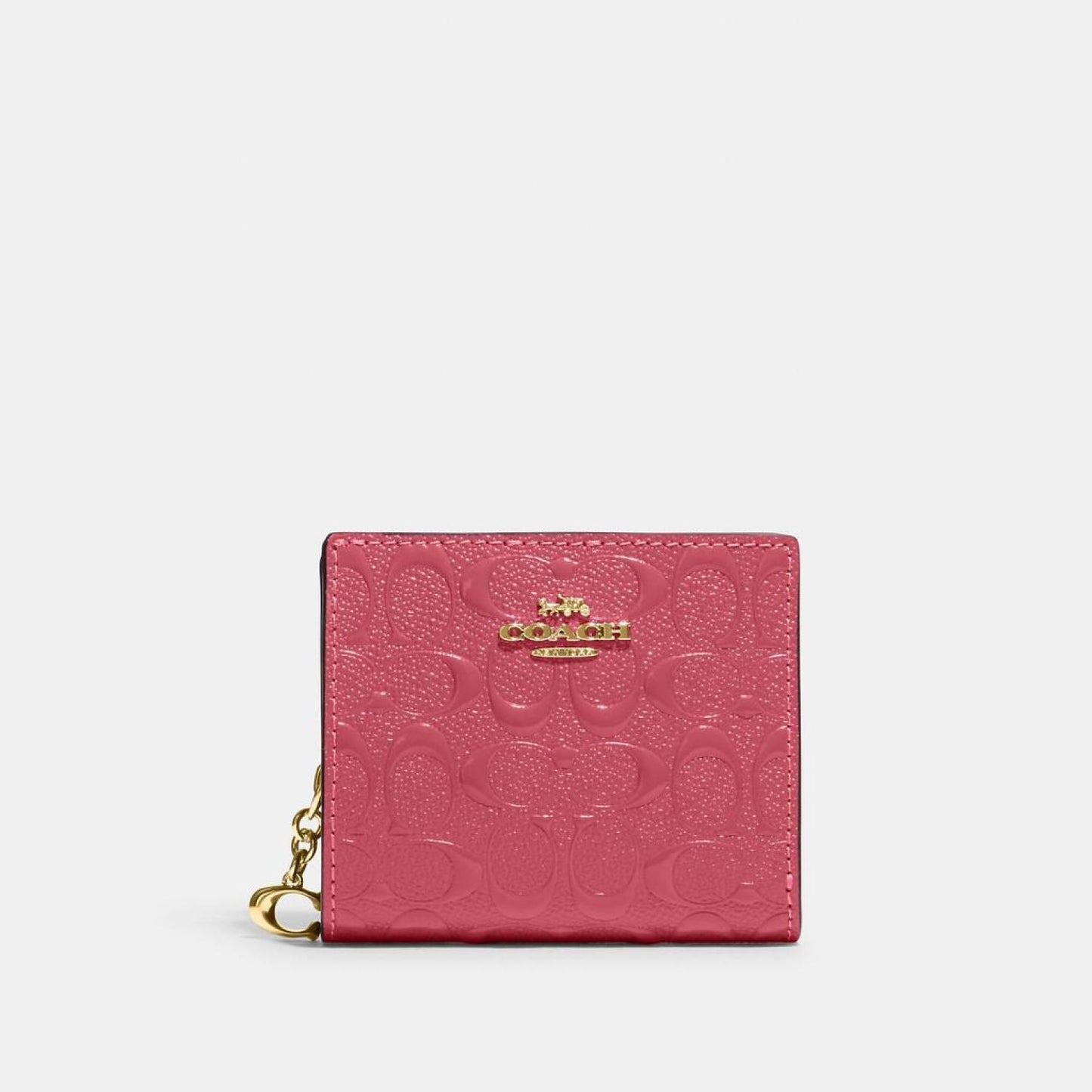 Coach Outlet Snap Wallet In Signature Leather