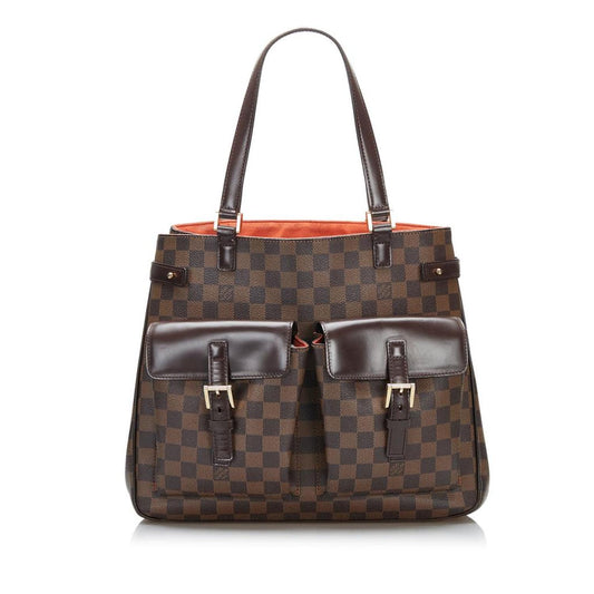 Louis Vuitton Damier Ebene Uzes Canvas Tote Bag (Pre-Owned)