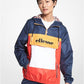 MK X ellesse Color-Block Woven Windbreaker
