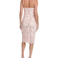 Michael Kors Collection Sequin Lace Silk-Lined Midi Dress