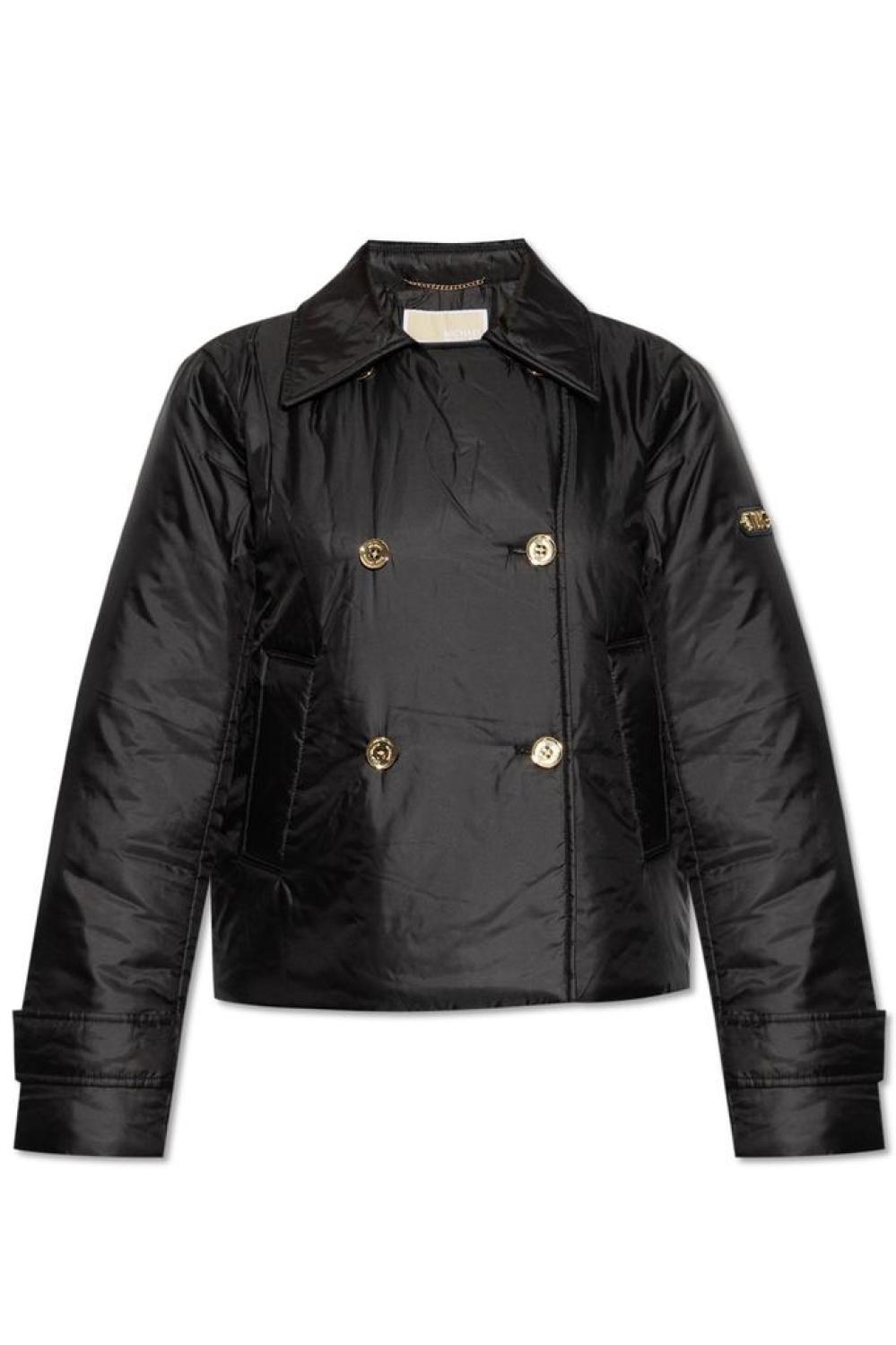 Michael Michael Kors Double Breasted Puffer Peacoat