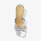 Nadina Metallic Snake Embossed Leather Mule
