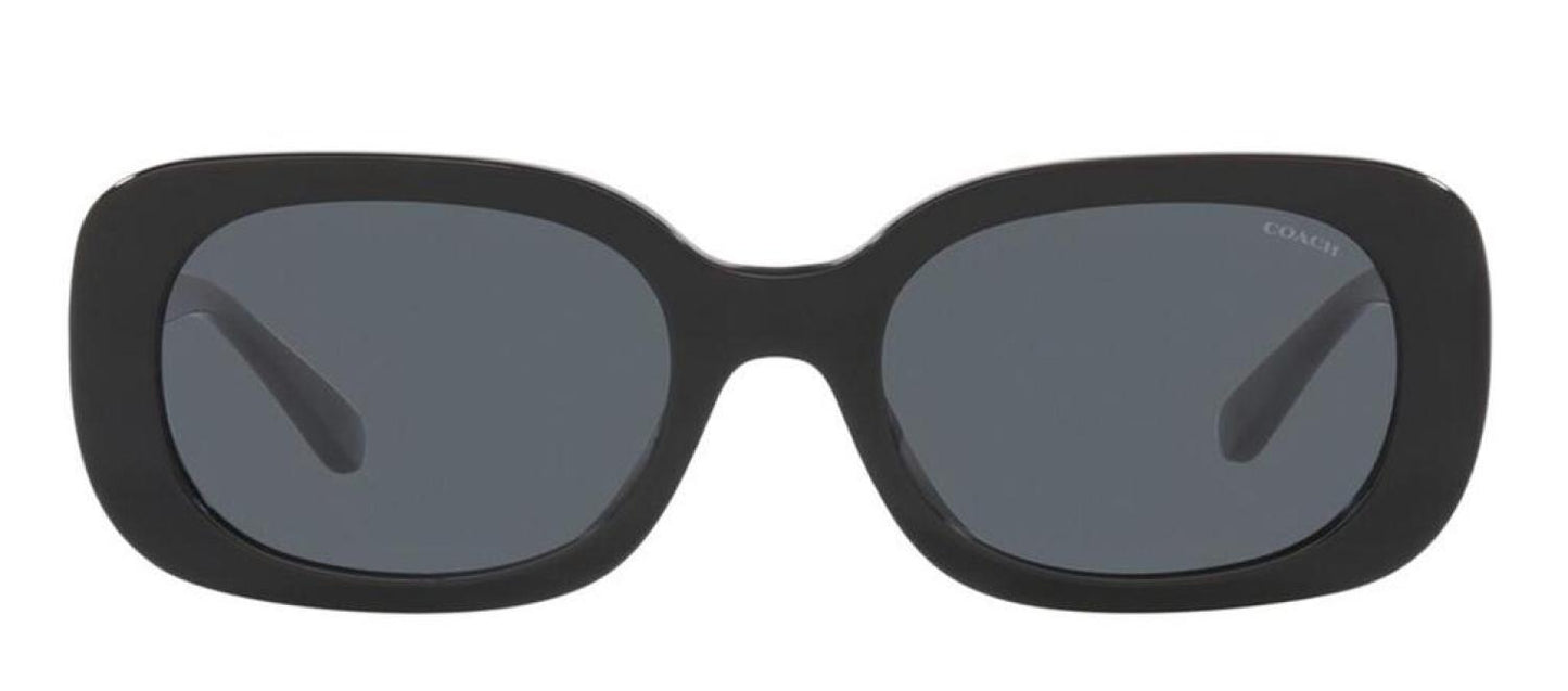 Coach 0HC8358U 500280 Rectangle Sunglasses
