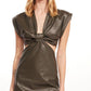 Mini Dress - Vegan Leather